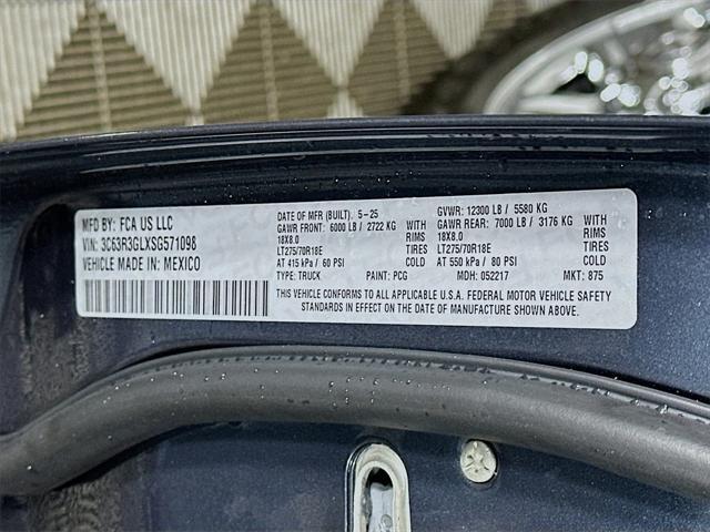 new 2025 Ram 3500 car, priced at $65,430