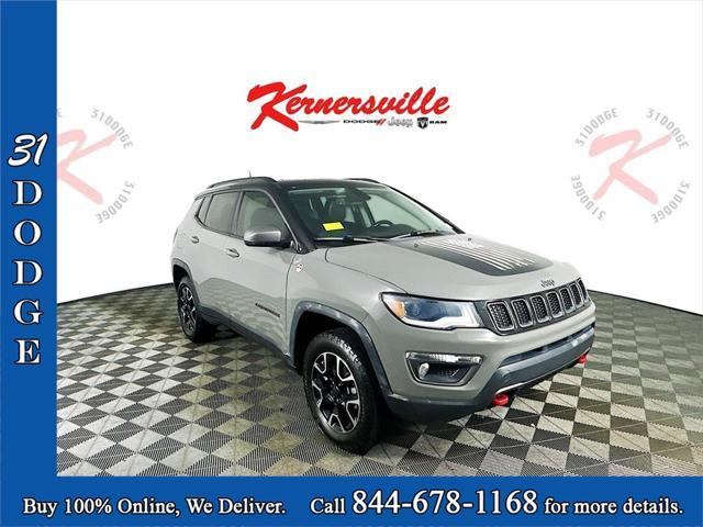 used 2020 Jeep Compass car, priced at $14,685