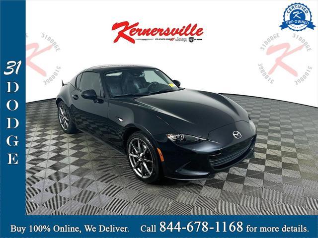 used 2021 Mazda MX-5 Miata RF car, priced at $24,935