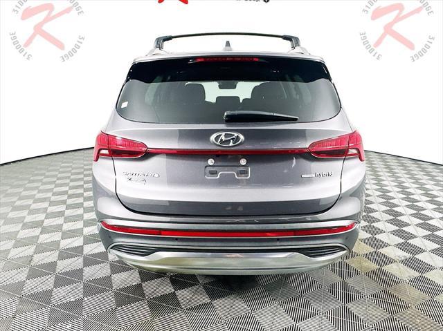 used 2021 Hyundai Santa Fe car, priced at $28,735