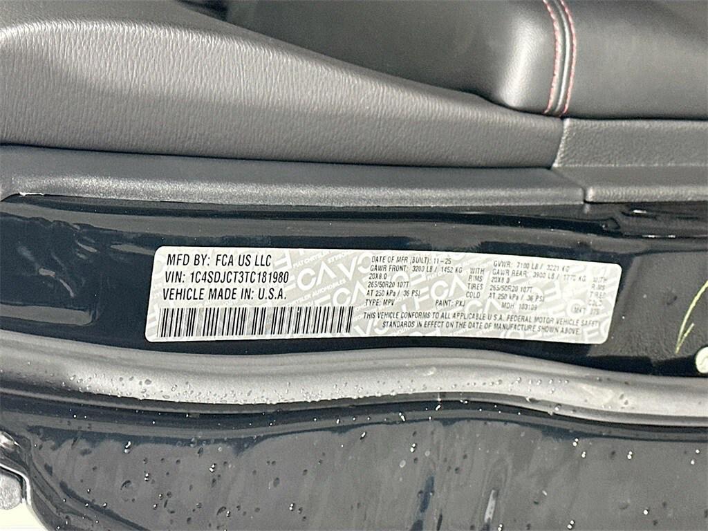 new 2026 Dodge Durango car, priced at $42,040