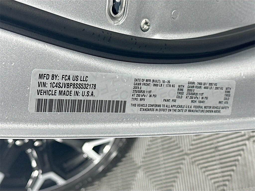 new 2025 Jeep Wagoneer car, priced at $70,165