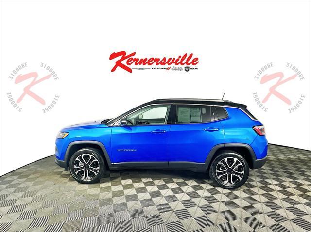 used 2022 Jeep Compass car, priced at $23,935