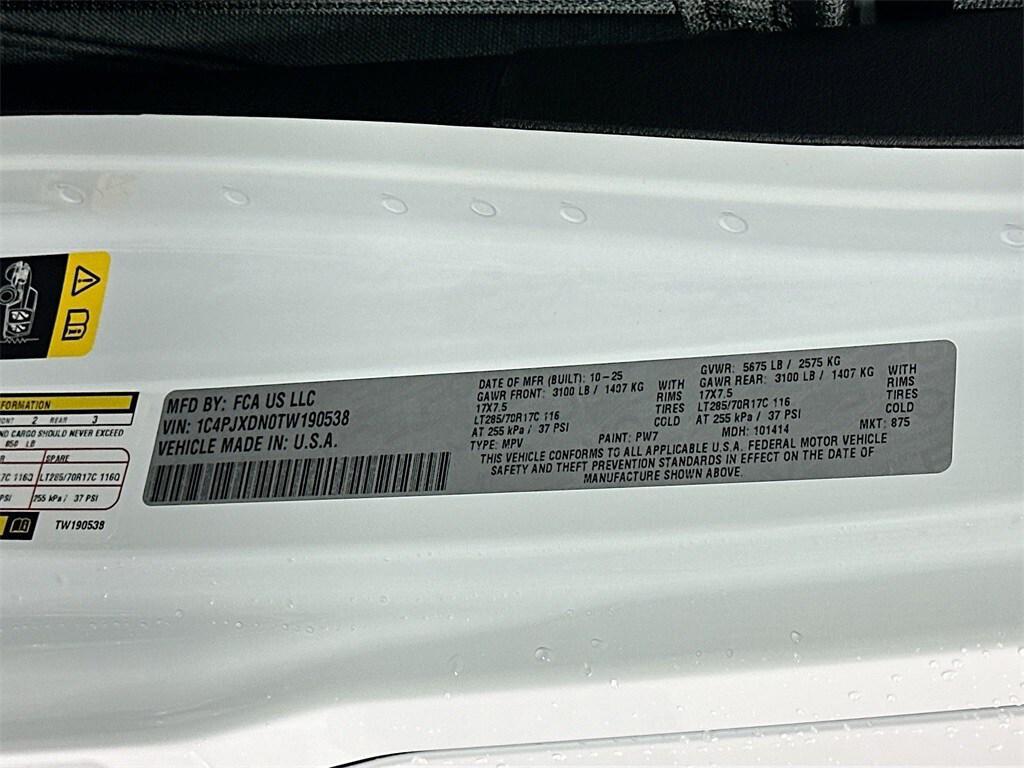 new 2026 Jeep Wrangler car, priced at $53,257