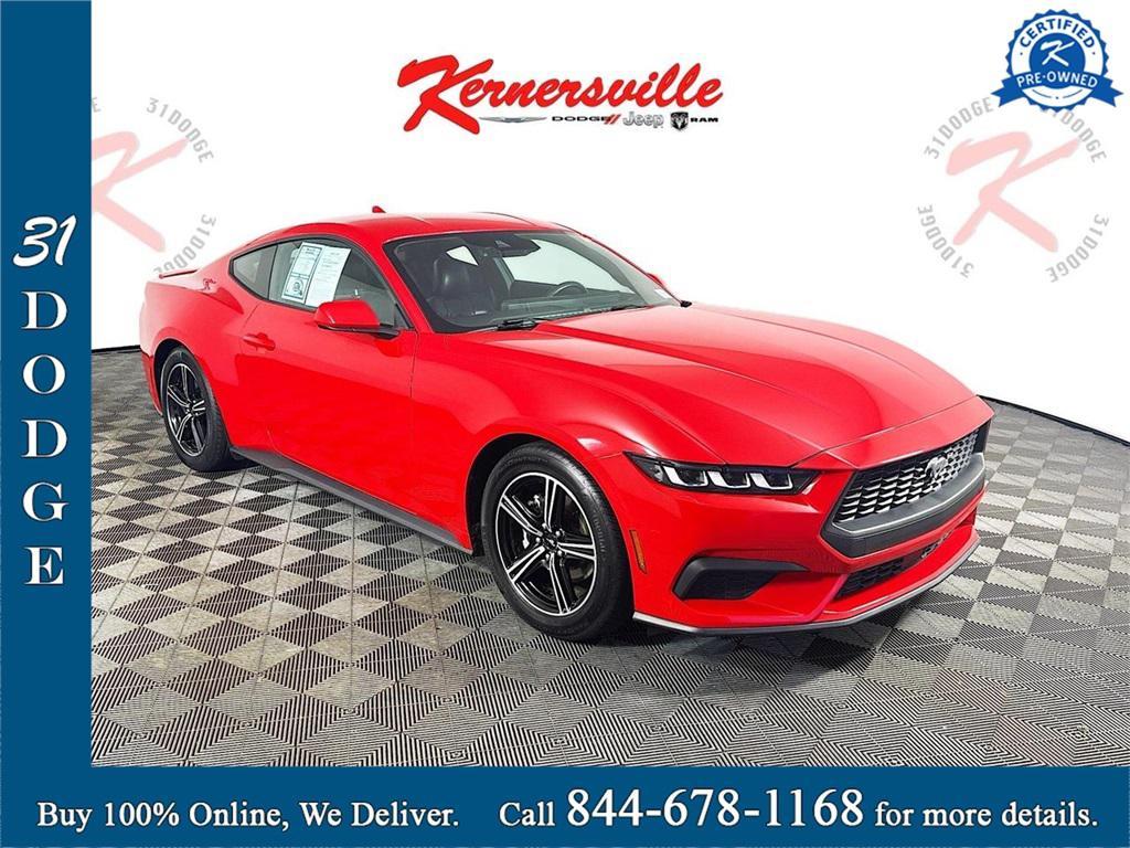 used 2024 Ford Mustang car, priced at $31,835
