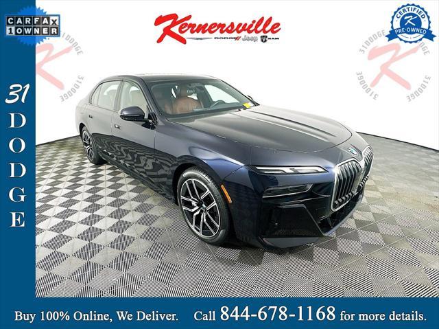 used 2023 BMW 760 car, priced at $92,435
