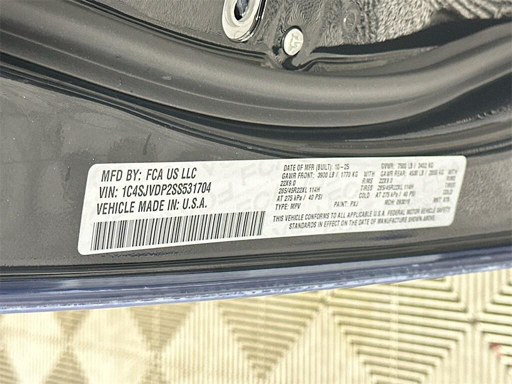 new 2025 Jeep Wagoneer car, priced at $78,798