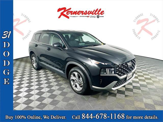 used 2021 Hyundai Santa Fe car, priced at $15,185