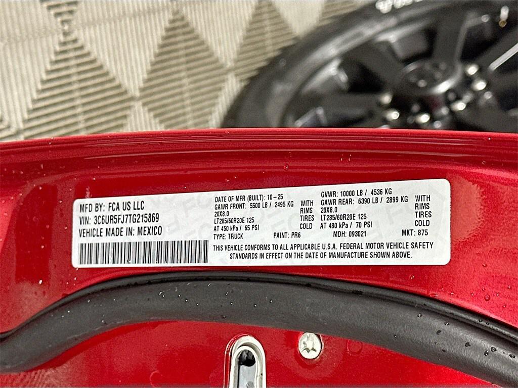 new 2026 Ram 2500 car, priced at $68,952