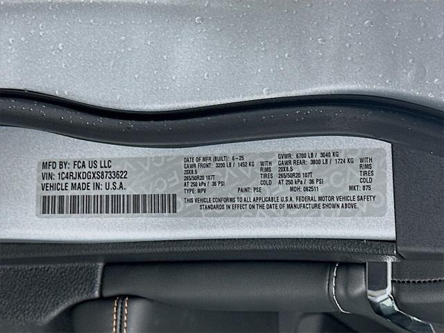 new 2025 Jeep Grand Cherokee L car, priced at $57,535