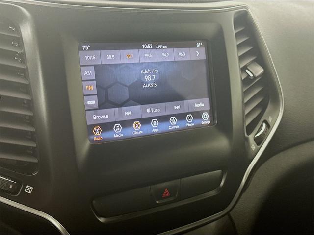 used 2019 Jeep Cherokee car, priced at $15,885