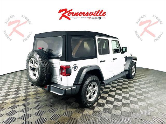 used 2021 Jeep Wrangler Unlimited car, priced at $28,435