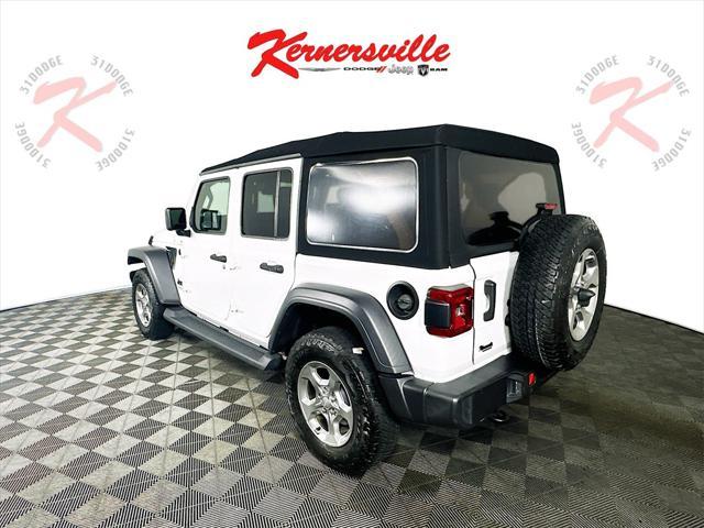 used 2021 Jeep Wrangler Unlimited car, priced at $28,435
