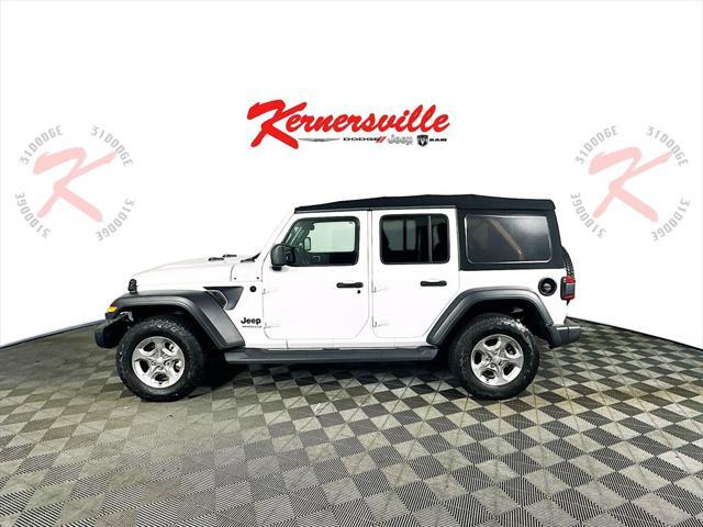 used 2021 Jeep Wrangler Unlimited car, priced at $28,435