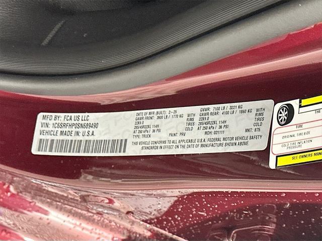 new 2025 Ram 1500 car, priced at $71,666