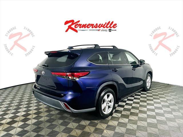 used 2021 Toyota Highlander car, priced at $26,835
