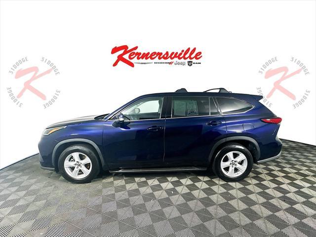 used 2021 Toyota Highlander car, priced at $26,835