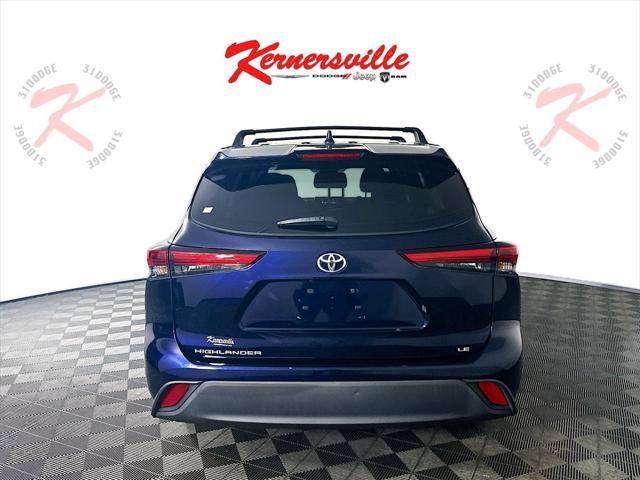 used 2021 Toyota Highlander car, priced at $26,835