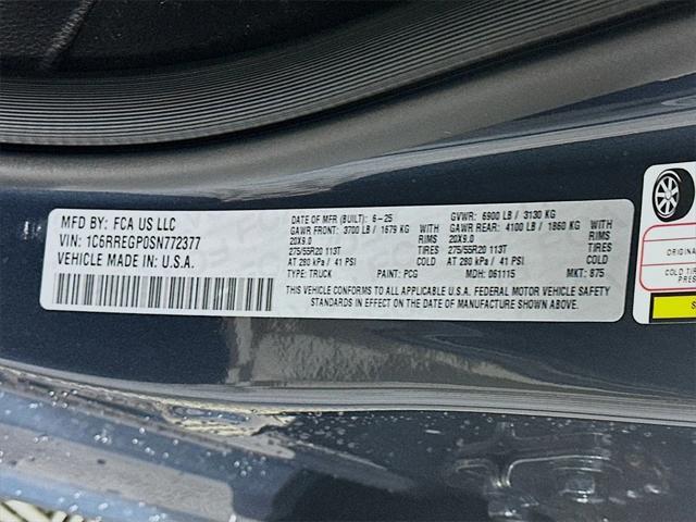 new 2025 Ram 1500 car, priced at $42,567