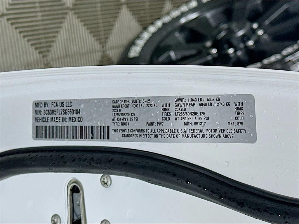 new 2025 Ram 2500 car, priced at $81,476