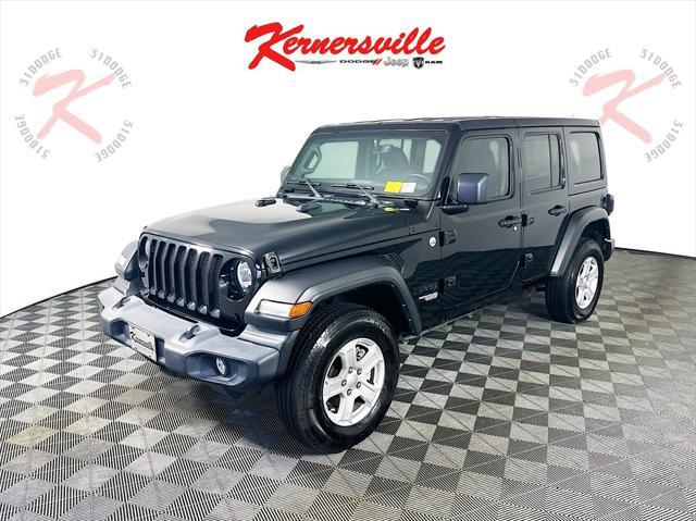 used 2021 Jeep Wrangler Unlimited car, priced at $30,935