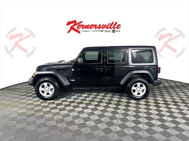 used 2021 Jeep Wrangler Unlimited car, priced at $30,935