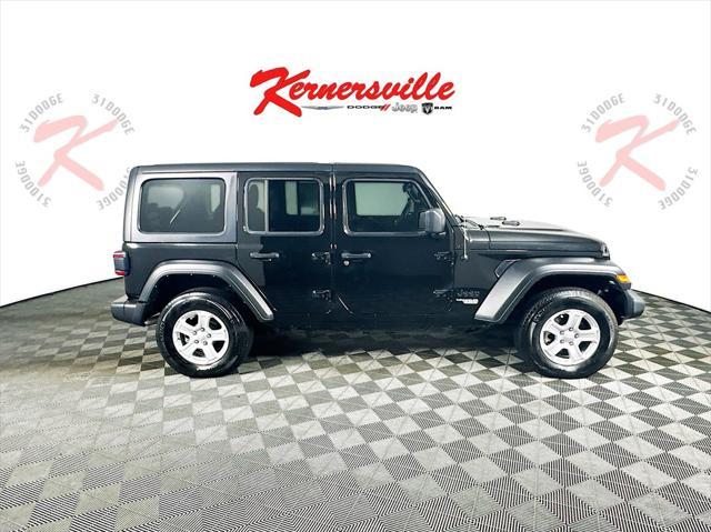 used 2021 Jeep Wrangler Unlimited car, priced at $30,935