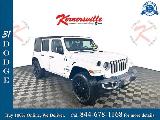 used 2023 Jeep Wrangler 4xe car, priced at $31,935