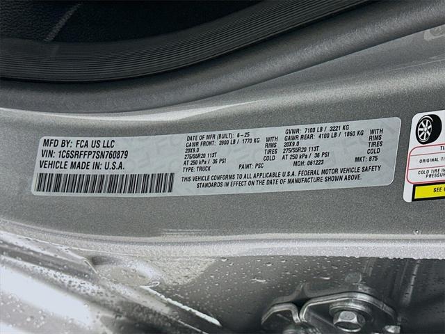 new 2025 Ram 1500 car, priced at $49,202