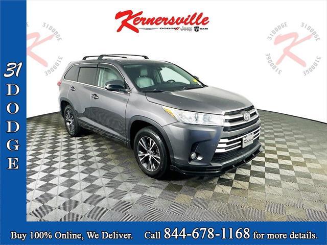 used 2018 Toyota Highlander car, priced at $13,985