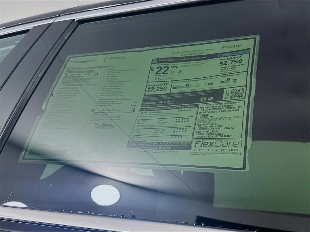 new 2026 Chrysler Voyager car, priced at $39,012