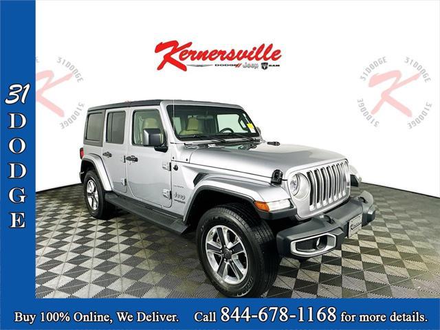 used 2018 Jeep Wrangler Unlimited car, priced at $30,485