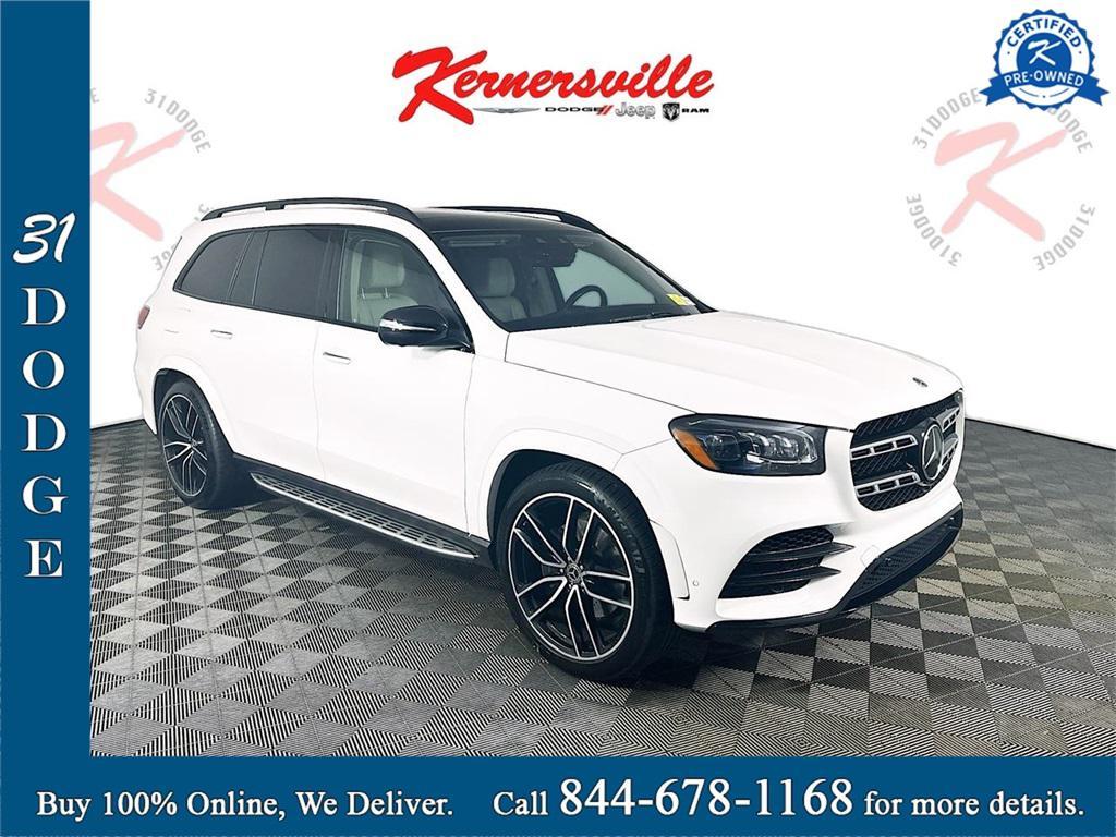 used 2021 Mercedes-Benz GLS 580 car, priced at $48,935