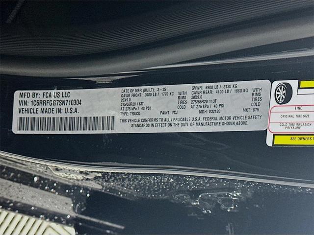 new 2025 Ram 1500 car, priced at $44,791