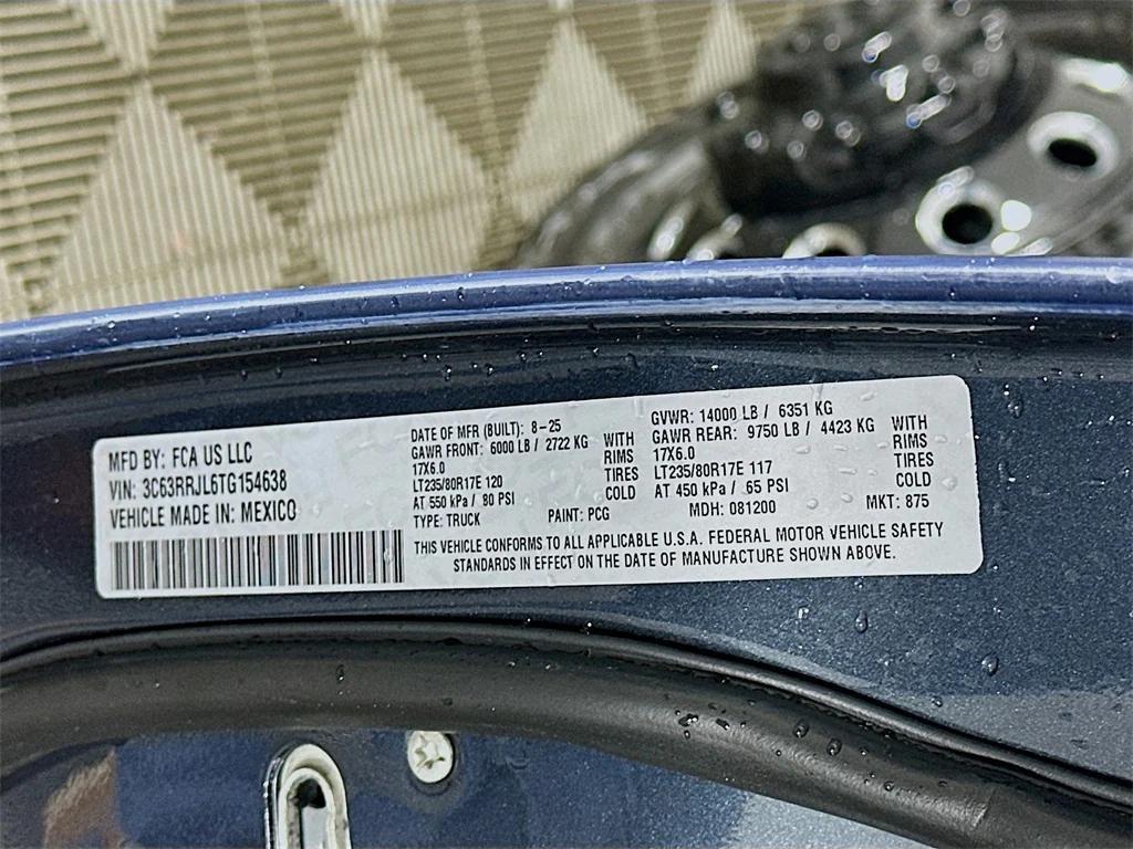 new 2026 Ram 3500 car, priced at $82,199