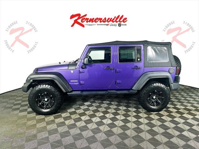 used 2017 Jeep Wrangler Unlimited car, priced at $23,977