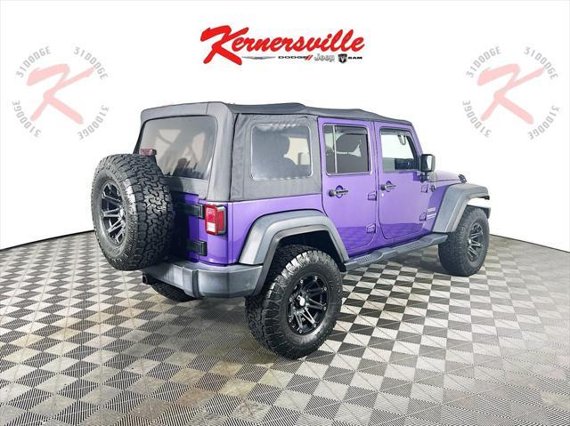 used 2017 Jeep Wrangler Unlimited car, priced at $23,977