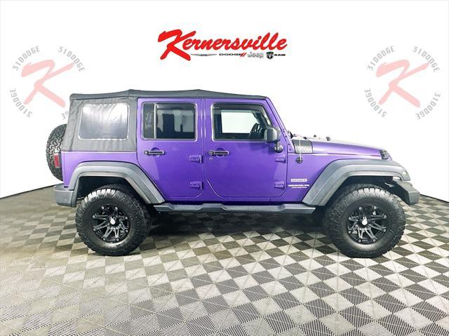 used 2017 Jeep Wrangler Unlimited car, priced at $23,977