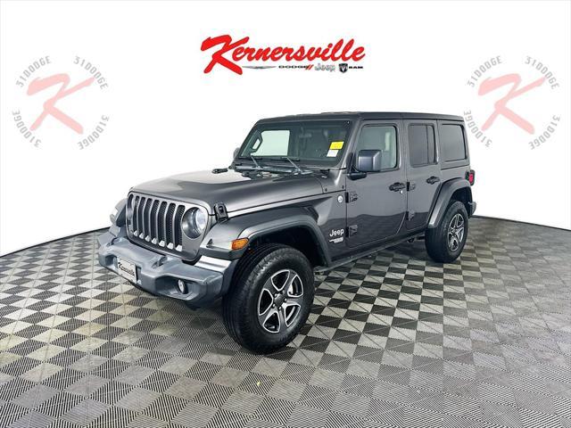 used 2020 Jeep Wrangler Unlimited car, priced at $25,935