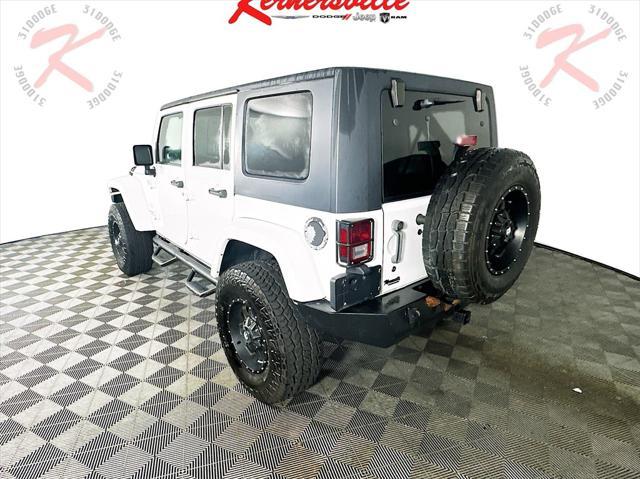 used 2012 Jeep Wrangler Unlimited car, priced at $15,685