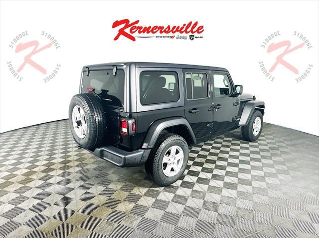 used 2021 Jeep Wrangler Unlimited car, priced at $26,935