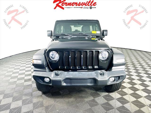 used 2021 Jeep Wrangler Unlimited car, priced at $30,335