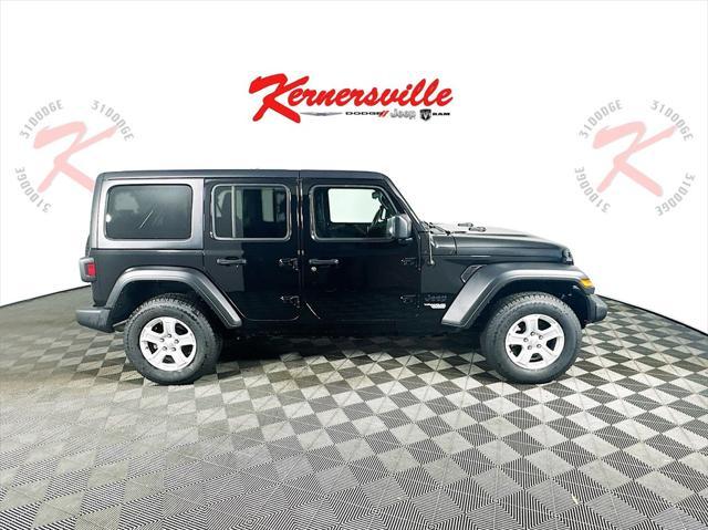 used 2021 Jeep Wrangler Unlimited car, priced at $26,935