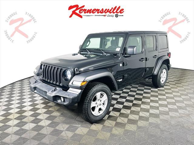 used 2021 Jeep Wrangler Unlimited car, priced at $26,935