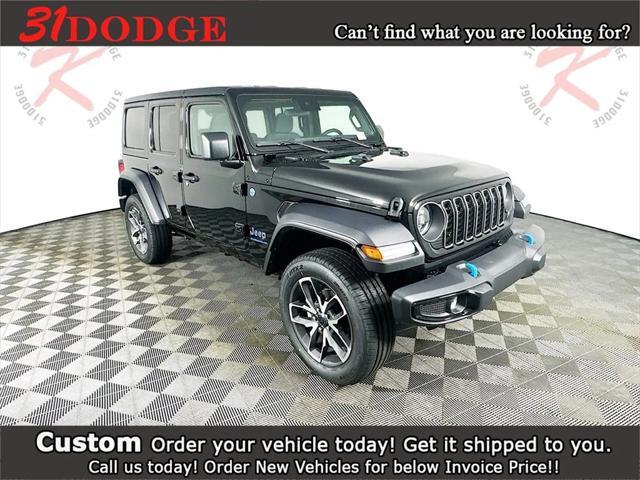 new 2024 Jeep Wrangler 4xe car, priced at $44,492