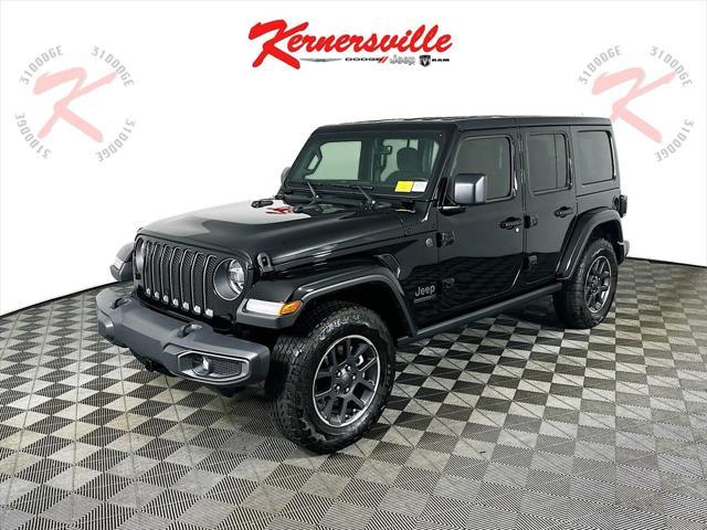 used 2021 Jeep Wrangler Unlimited car, priced at $33,335