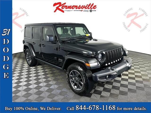 used 2021 Jeep Wrangler Unlimited car, priced at $33,335