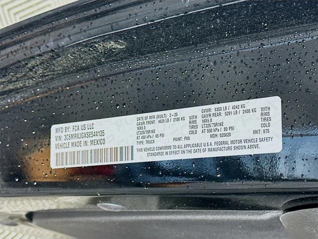 new 2025 Ram ProMaster 3500 car, priced at $52,697