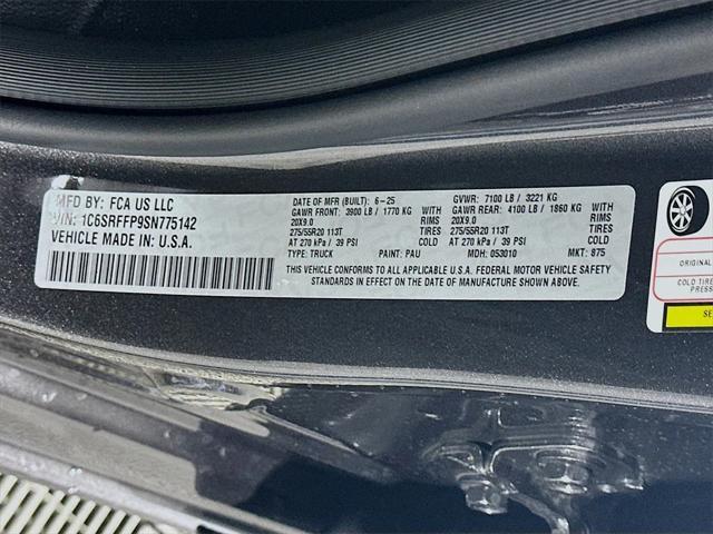 new 2025 Ram 1500 car, priced at $48,918