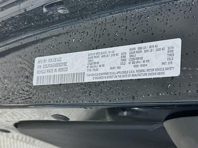 new 2025 Ram ProMaster 1500 car, priced at $44,770